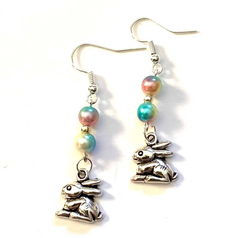 Pastel Bunny Earrings